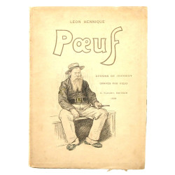 HENNIQUE (Léon). "Pœuf". Paris, H. Flour