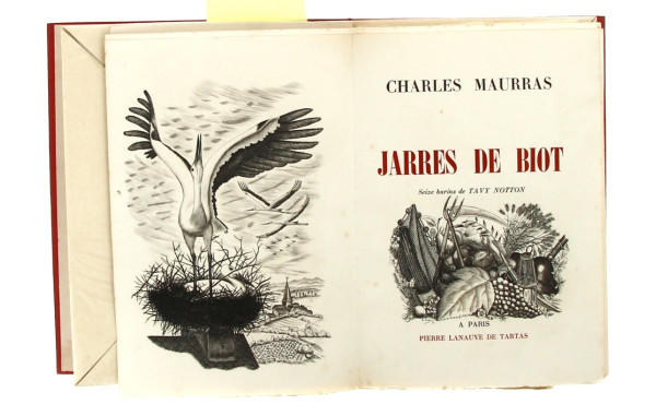 Charles MAURRAS - "Jarres de Biot", Pari