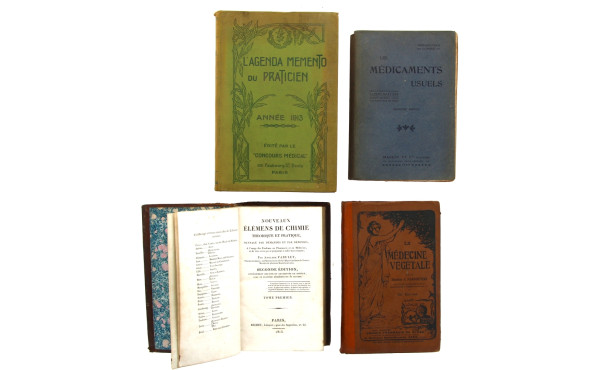 Thème MEDECINE et CHIMIE - Lot de 4 ouvr
