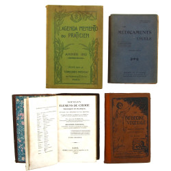 Thème MEDECINE et CHIMIE - Lot de 4 ouvr
