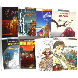 Lot de 24 BD diverses