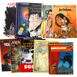 Lot de 17 BD diverses