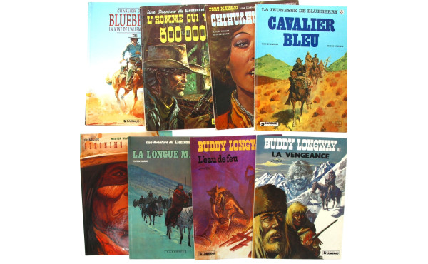 Lot de 13 BD rigides diverses