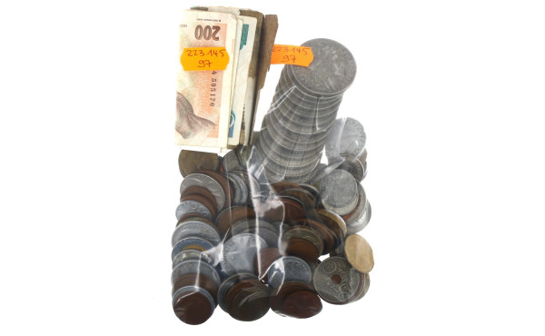Lot de 13 pièces de 20 F Turin années 30