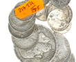 Lot de pièces en argent comprenant 16 p.
