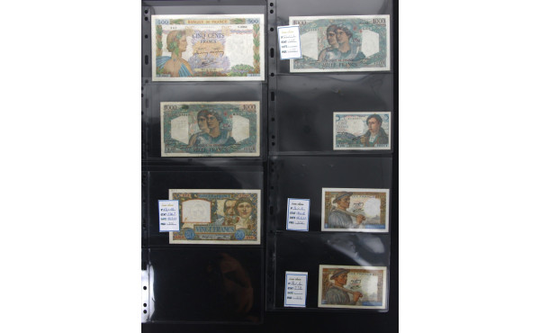 Lot de billets de banque France (20 f 19