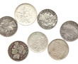 7 monnaies argent XIXe Xxe (2 fr NIII186