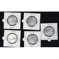 Régions de France - 5 pièces de 10 euros