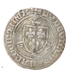 LOUIS XII - Grand blanc à la couronne - 