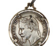 Pièce de 5 f écu XIXème en argent, "1870