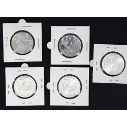 Régions de France - 5 pièces de 10 euros