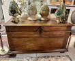 Grand coffre ancien, H 70 x L 126 x P 60