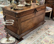 Grand coffre ancien, H 70 x L 126 x P 60