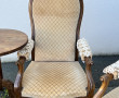 Trois fauteuils Voltaire anciens et peti