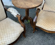 Trois fauteuils Voltaire anciens et peti