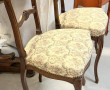 Paire de chaises enfants de style Louis 