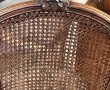 Chaise ancienne de style Louis XV en boi