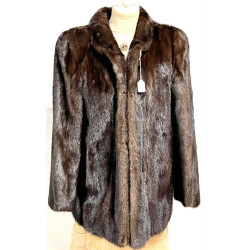 Veste en vison, taille estimée 40/42