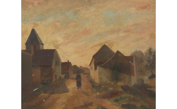 R.MIREPOIX (XIXè-Xxè) "Rue de village an