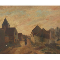 R.MIREPOIX (XIXè-Xxè) "Rue de village an
