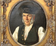 Ecole XIXème "Portrait d'homme", huile s