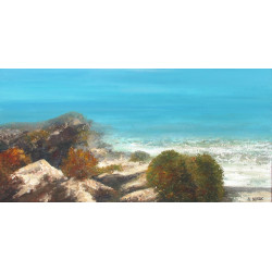 Jean Louis SCOAZEC (1952) "Fond sous-mar