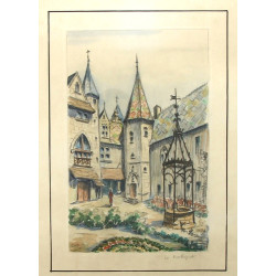 Ecole Xxème "La Rochepot en Bourgogne", 