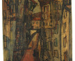 R. BARATHON (Xxe) "Filles de joie" huile