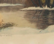 Jean-Joseph CHABRIDON (XIX-XX) "Paysage 