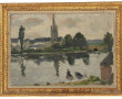 Henri RETROUVEY (XIXè-Xxè) "Lavandières 