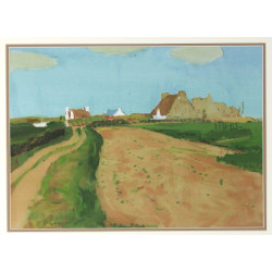 Ecole Bretonne Xxème "Paysage du Finistè