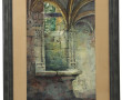 Louis DINET (1888-1961) "Intérieur d'égl