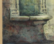Louis DINET (1888-1961) "Intérieur d'égl