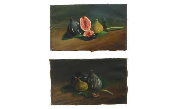 Ecole Française circa 1900 "Natures mort