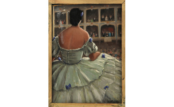 Maurice VECKER (1899-1988) "A l'Opéra", 