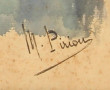 Mary PIRIOU (1881-1956) "Portrait de pêc