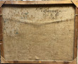 Ecole Slave Xxème "Côte rocheuse", huile