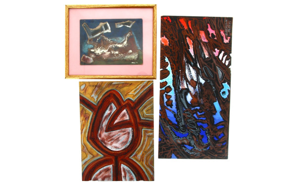 Roger HERSON (1922-2008) - Lot de 3 œuvr