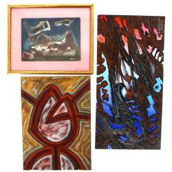 Roger HERSON (1922-2008) - Lot de 3 œuvr