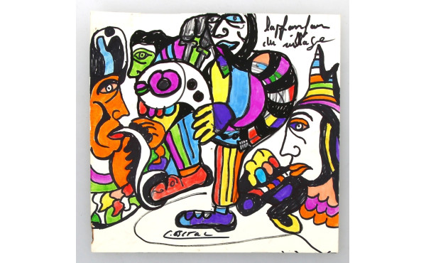 Christian ESCTAL (1955-2018) "Compositio