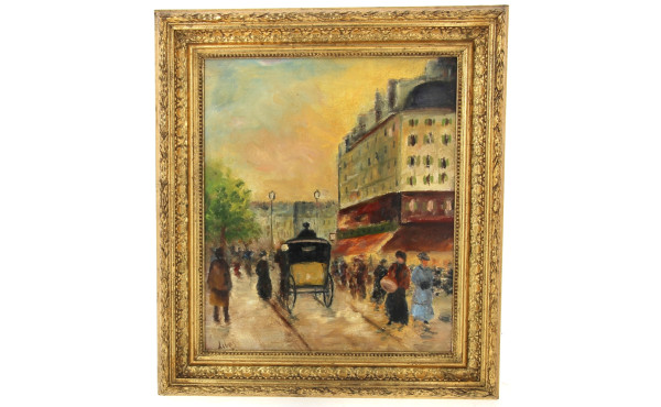 Dans le goût de Léonie LEBAS (XIX-XX) "A