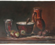 M.BROCHARD (Xxème) "Nature morte aux fru