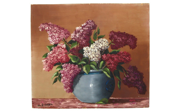 Eugène SCHERGEN (1902-1974) "Bouquet de 