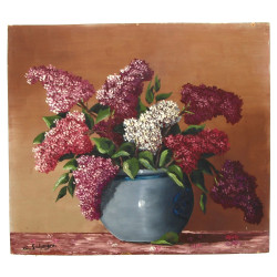 Eugène SCHERGEN (1902-1974) "Bouquet de 