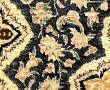 Petit tapis en soie mercerisée (usures a
