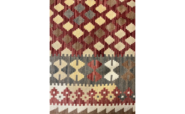 Tapis KILIM en laine, 98 x 162 cm