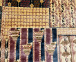 Tapis moderne en laine et soie mercerisé