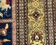 Tapis en soie mercerisée à décor de fleu
