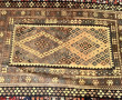 Tapis KILIM en laine, 121 x 212 cm