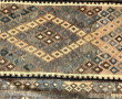 Tapis KILIM en laine, 121 x 212 cm